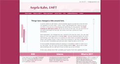 Desktop Screenshot of angelakahn.com
